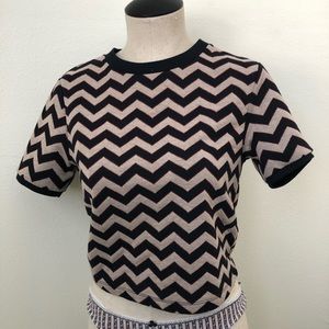 Asos chevron crop top